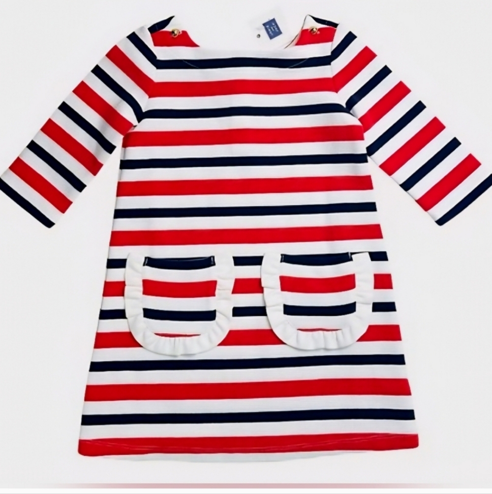 JANIE & JACK  Striped Dress Size 4